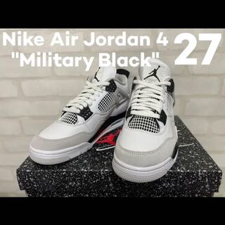 Nike Air Jordan 4 "Military Black" ナイキ エアジョーダン 4 "ミリタリー ブラック" 27cm 27cm
