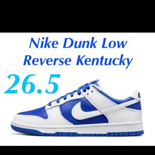 Nike Dunk Low "Racer Blue and White/Reverse Kentucky" ナイキ ダンク ロー "レーサーブルー アンド ホワイト/リバース ケンタッキー" 26.5cm 26.5cm