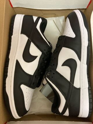 ナイキ ダンク ロー レトロ ホワイト/ブラックホワイト DD1391-100 28.5cm