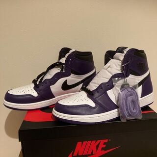 AIR JORDAN 1 RETRO HIGH OG "COURT PURPLE WHITE/BLACK" (2020) ナイキ エアジョーダン1 レトロ ハイ OG "コートパープル ホワイト/ブラック" (2020) 26.5cm