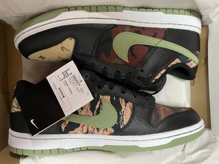 NIKE DUNK LOW SE "BLACK MULTI CAMO" 26.5cm
