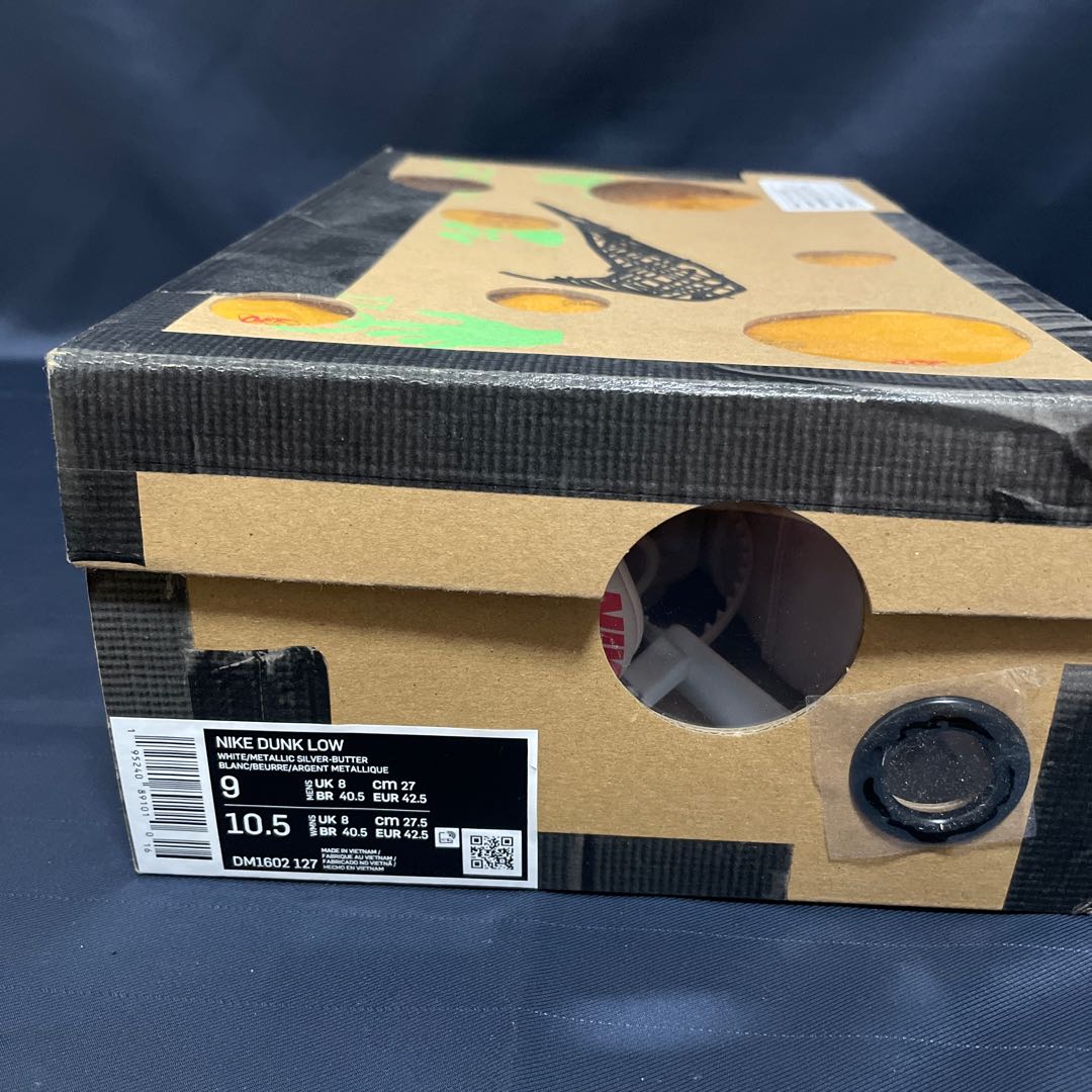 OFF-WHITE x NIKE DUNK LOW 1 OF 50 "WHITE 1" 27cm