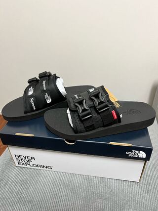 The North Face × Supreme Trekking Sandal "Black/Black"24cm 24cm