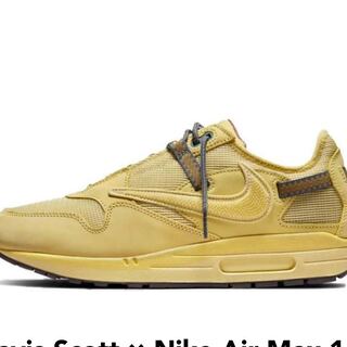 トラヴィス・スコット × ナイキ エアマックス1 "カクタス ゴールド" 26.5cm