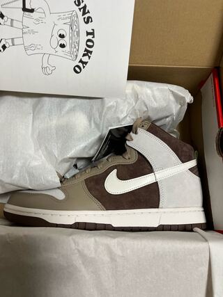 Nike Dunk High PRM "Light Chocolate" 27cm