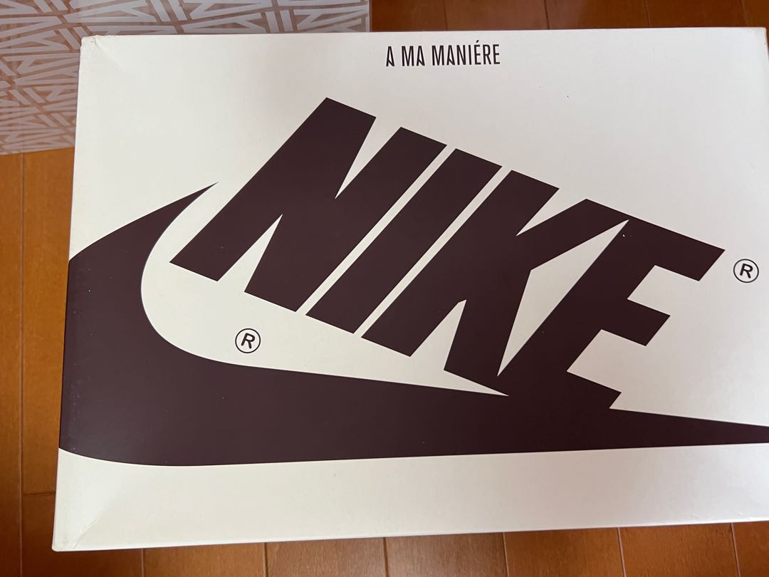 ア・マ・マニエール × ナイキ エアジョーダン1 レトロ ハイ OG "セイルアンドバーガンディ 28.5 28.5cm