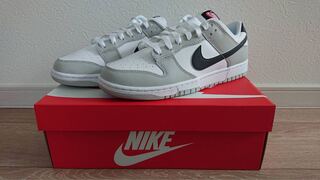 28cm   Nike Dunk Low SE Lottery "Grey Fog / Light Crimson" 28cm
