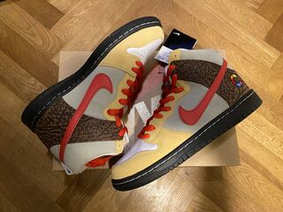 Color Skates x NIKE SB DUNK HIGH "KEBAB AND DESTROY" カラースケート × ナイキSB ダンク ハイ "ケバブ アンド デストロイ" 26.5cm