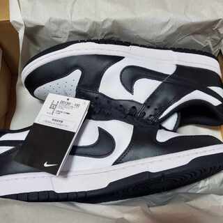 ナイキ ダンク ロー レトロ ホワイト/ブラックホワイト DD1391-100 27.5cm