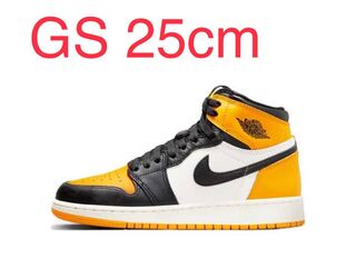 Nike GS Air Jordan 1 High OG "Taxi" 25cm