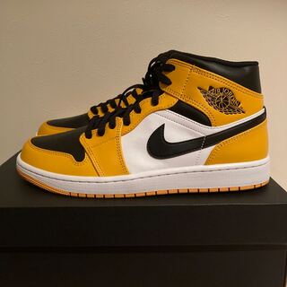Nike Air Jordan 1 Mid "Taxi" ナイキ エアジョーダン1 ミッド "タクシー 27.5cm
