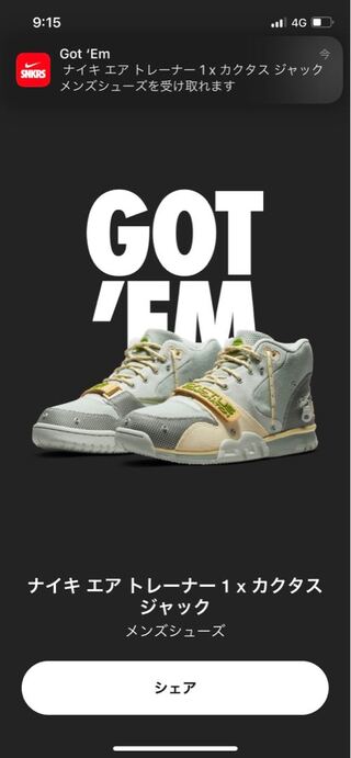 Travis Scott × Nike Air Trainer 1 SP "Grey Haze and Dusty Sage" 28cm