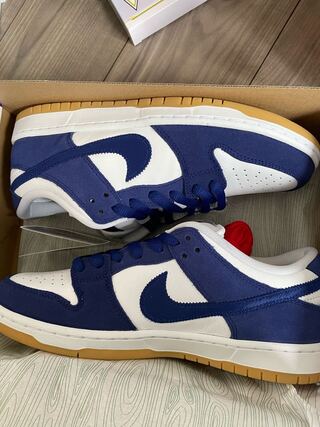 Nike SB Dunk Low "Los Angeles Dodgers/Deep Royal Blue" 27.5cm