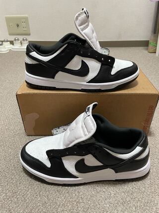 ナイキ ダンク ロー レトロ "ホワイト/ブラック" パンダ　バイユー 27cm