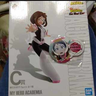 Heroaka Ichiban Kuji Lottery Reichi Ochako Figure Namco Can Badge
