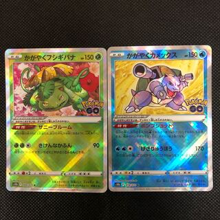 かがやくカメックス&かがやくフシギバナセット【45-0826-12M】