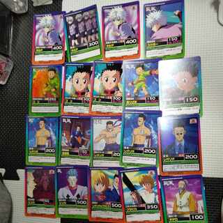 HUNTER×HUNTER ハンター×ハンター ゴン キルア クラピカ ヒソカ レオリオ マチ カード