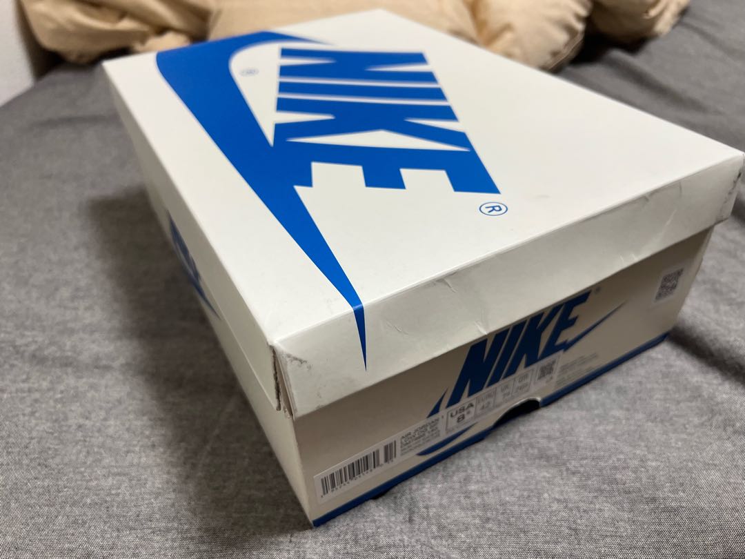 フラグメント デザイン × トラヴィス・スコット × ナイキ エアジョーダン 1 ロー Og セイル/ミリタリー ブルーブラックモスリン DM7866-140 26.5cm