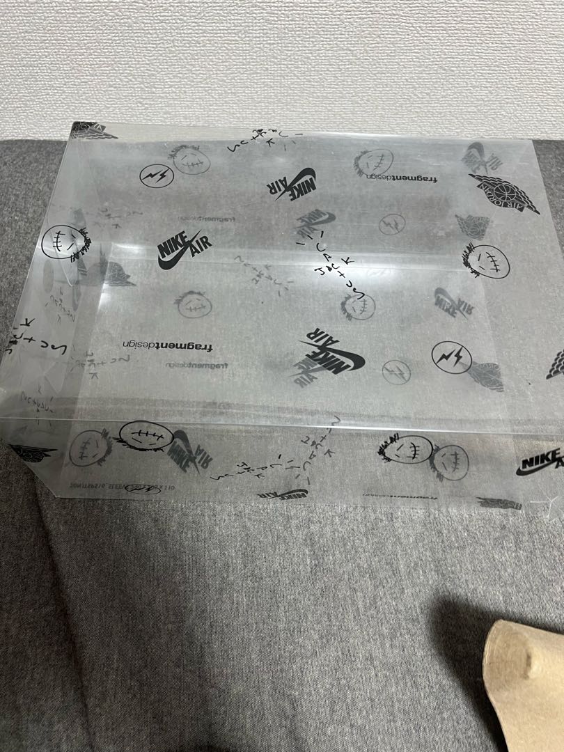 フラグメント デザイン × トラヴィス・スコット × ナイキ エアジョーダン 1 ロー Og セイル/ミリタリー ブルーブラックモスリン DM7866-140 26.5cm