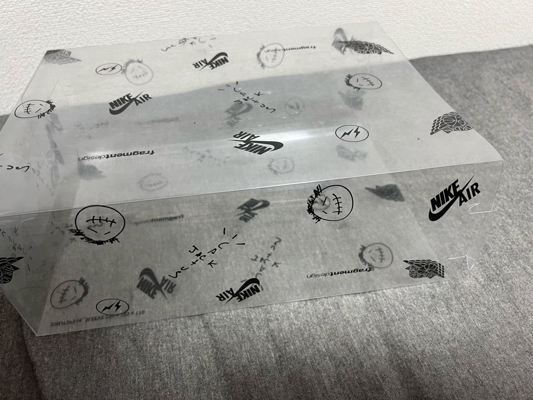 フラグメント デザイン × トラヴィス・スコット × ナイキ エアジョーダン 1 ロー Og セイル/ミリタリー ブルーブラックモスリン DM7866-140 26.5cm