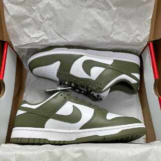 【28cm】NIKE WMNS DUNK LOW MEDIUM OLIVE 28cm