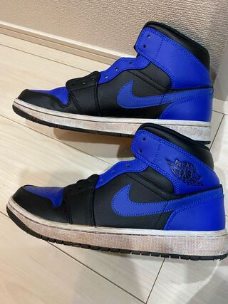 Nike Air Jordan 1 Mid "Hyper Royal" 27センチ 27cm