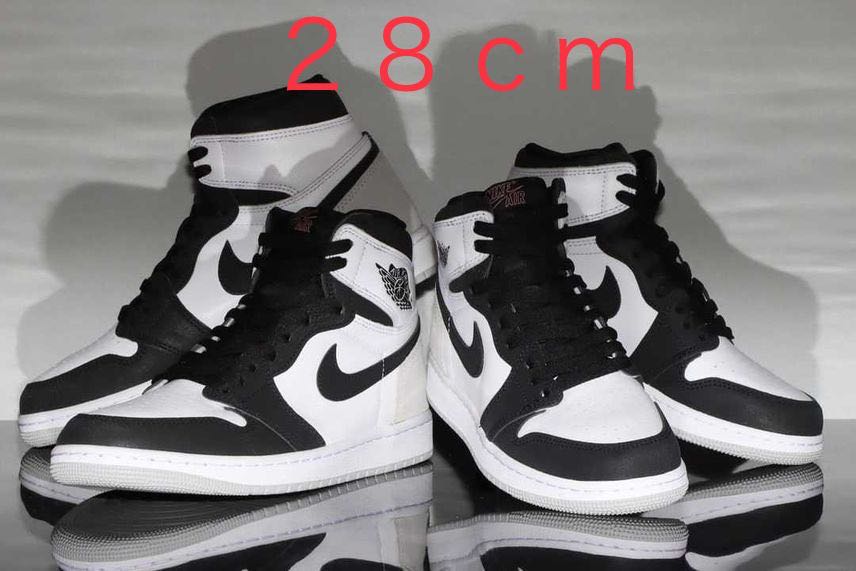 Nike Air Jordan 1 Retro High Og "Bleached Coral" HoWight/Black Grey Fog Bleached Coral 555088-108 28cm