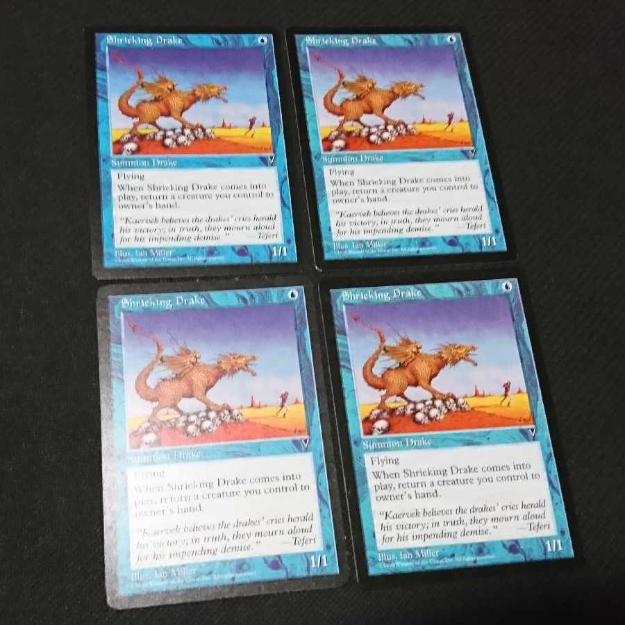 Shrieking Drake/Shrieking Drake set of 4