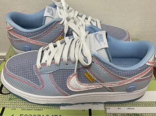 ユニオン × ナイキ ダンク ロー パスポートパック "アルゴン/ハイパーロイヤル" 27.5cm