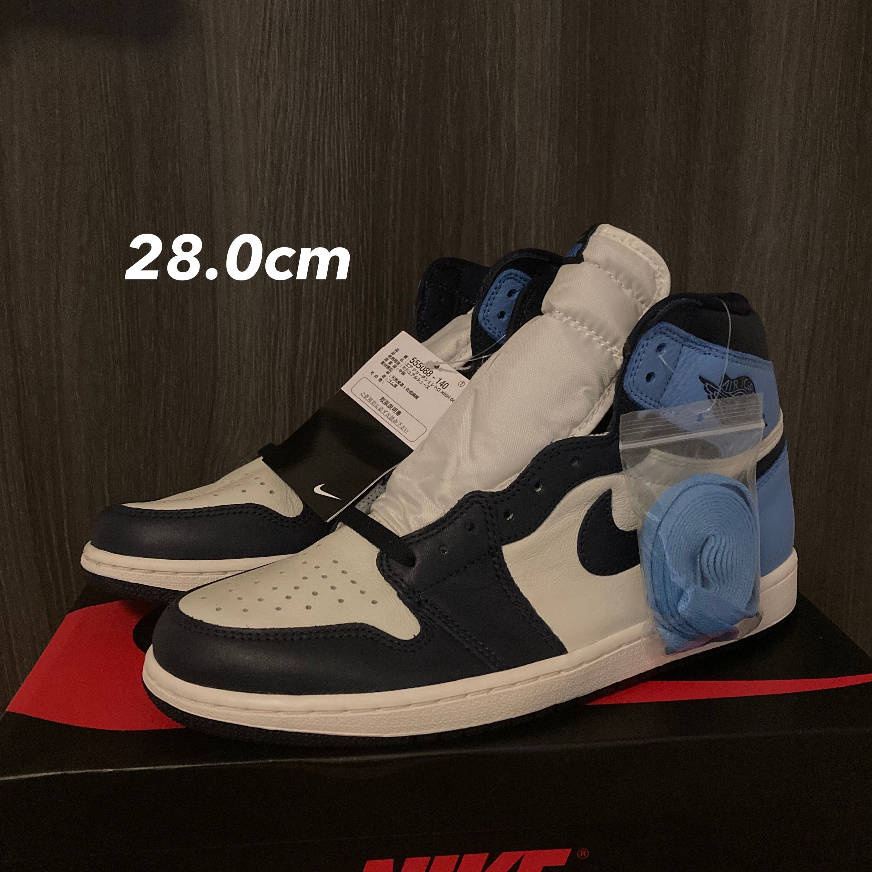 28.0cm★Nike Air Jordan 1 High OG "Obsidian" 28cm