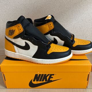 28.0 nike air jordan 1 retro high og taxi 555088-711 28cm