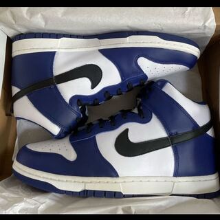 ナイキ ウィメンズ ダンク ハイ "ディープロイヤルブルー" 27.5cm
