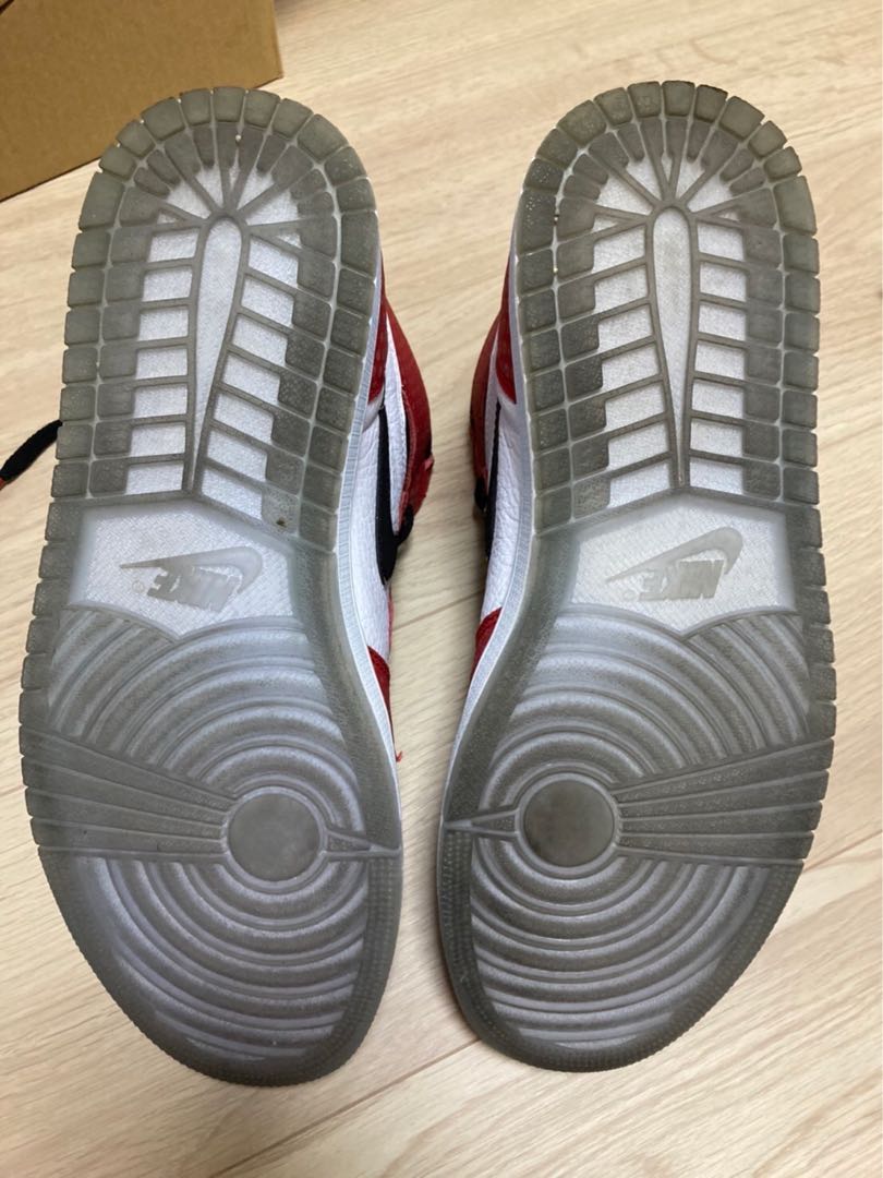 Spiderman x Nike Air Jordan 1 Origin Story "Jim Red/Ho Wight Photo Snubbull Black" 28.5cm