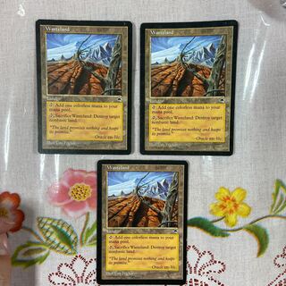 不毛の大地　3枚