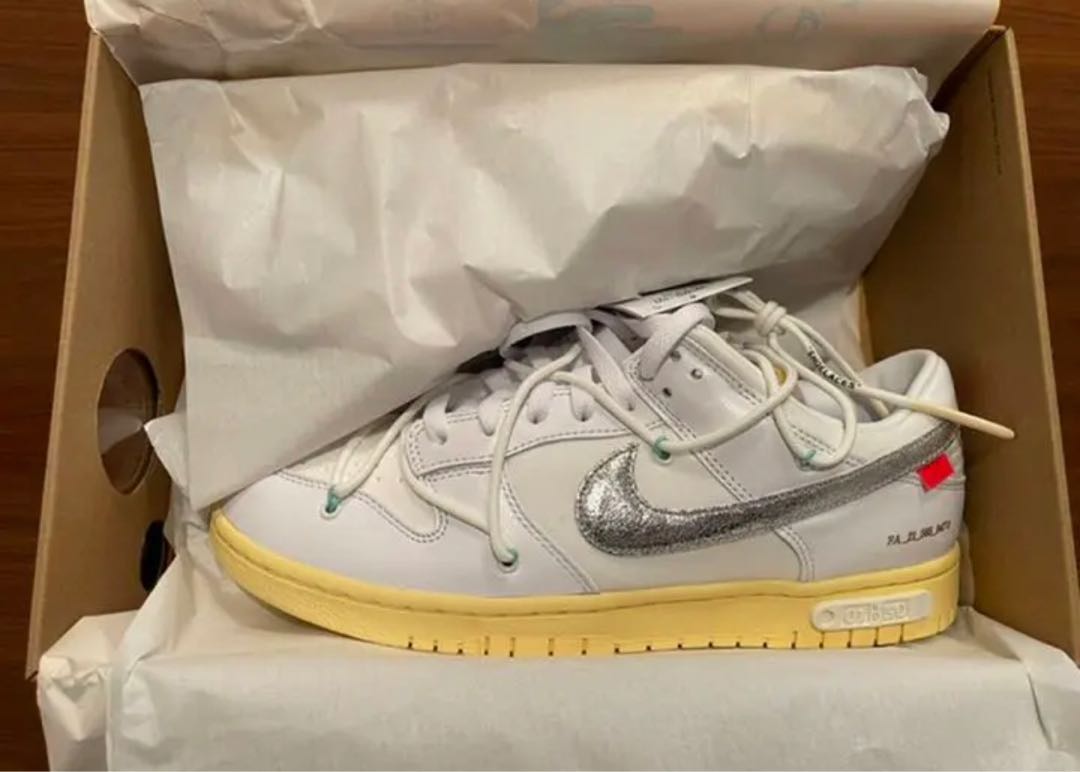 Off Ho Wight Nike Dunk Low 1 OF 50 "Ho Wight 1" 28cm