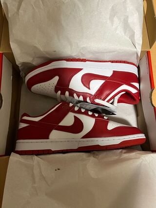 ナイキ　ダンク　ロー　ジムレッド 27.5cm