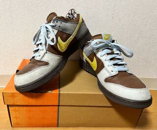 【超希少】NIKE DUNK LOW PREMIUM "BISON/CELERY-BAREY BLUE" 29cm