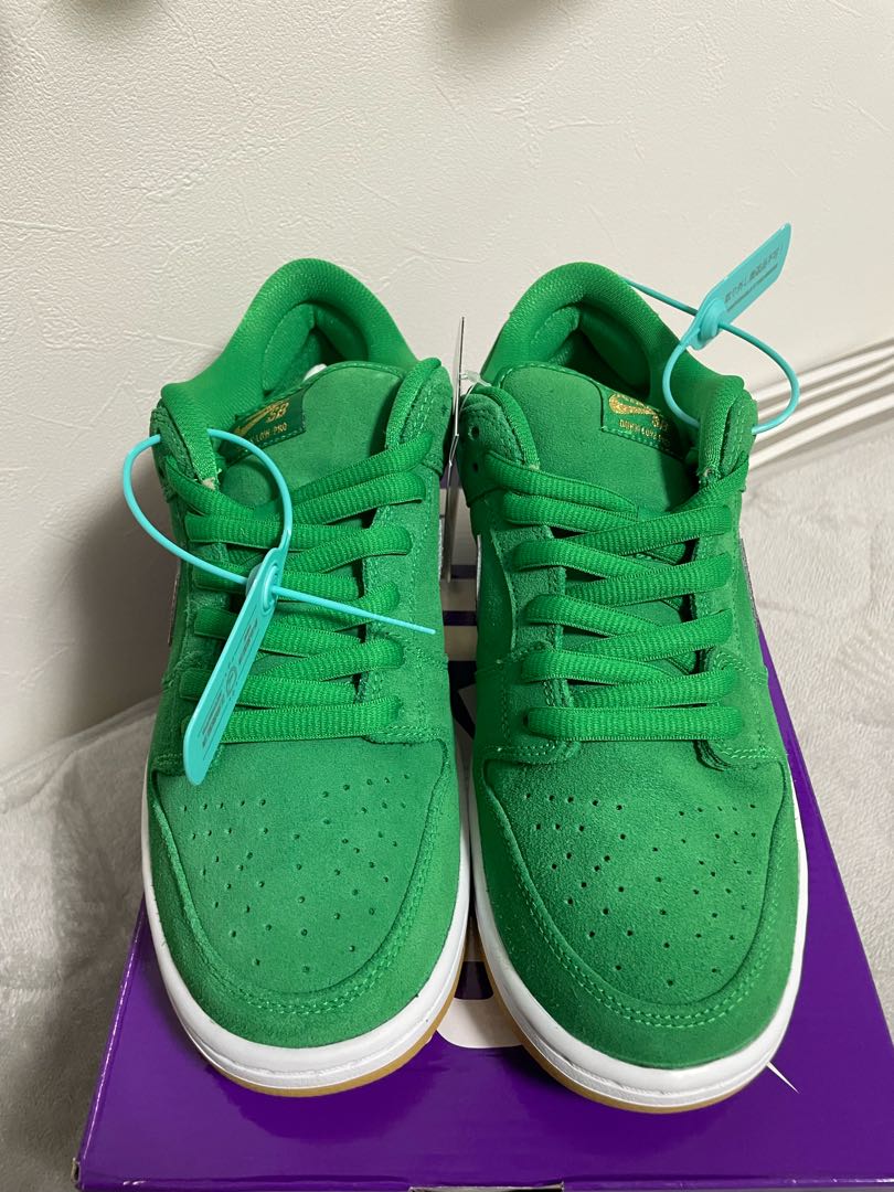 Nike SB Dunk Low Pro "St. Patrick" Chansey Green/Metallic GoldChansey Green BQ6817-303 28.5cm