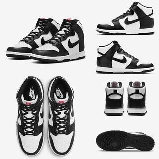 nike wmns dunk hi panda dunk panda 24cm