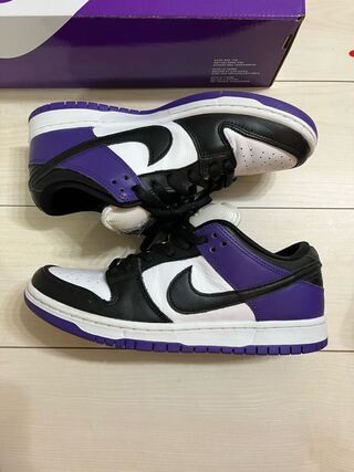 NIKE SB DUNK LOW "COURT PURPLE" 26cm