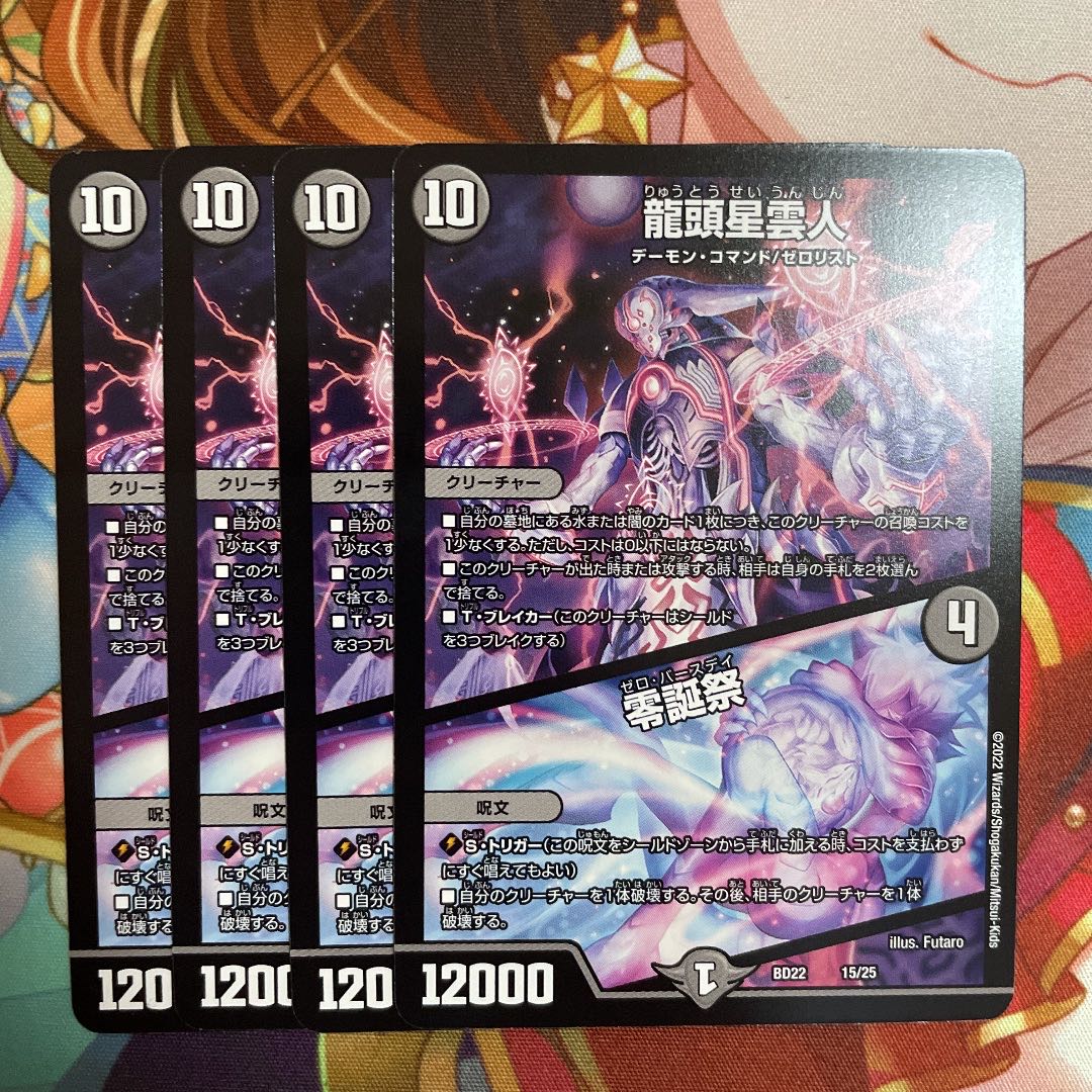 Dragon Head Nebula Man / Zero Birthday Festival 4 pieces