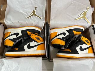 Nike PS Air Jordan 1 High OG "Taxi" 23cm
