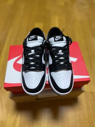 Set of 4 pairs nike dunk low retro panda 25cm