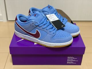 ナイキ SB ダンク ロー プロ "フィリーズ" ユニバーシティ ブルー/チーム レッドホワイト DQ4040-400 27.5 27.5cm