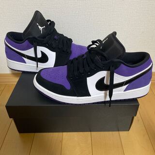 エアジョーダン1  ロウ　コートパープル 26.5cm