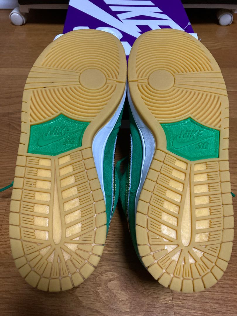Nike SB Dunk Low Pro "St. Patrick" Chansey Green/Metallic GoldChansey Green BQ6817-303 27cm