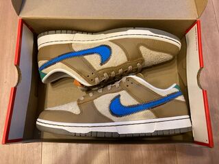 size? × Nike Dunk Low "Dark Driftwood/Photo BlueRattan" 29cm