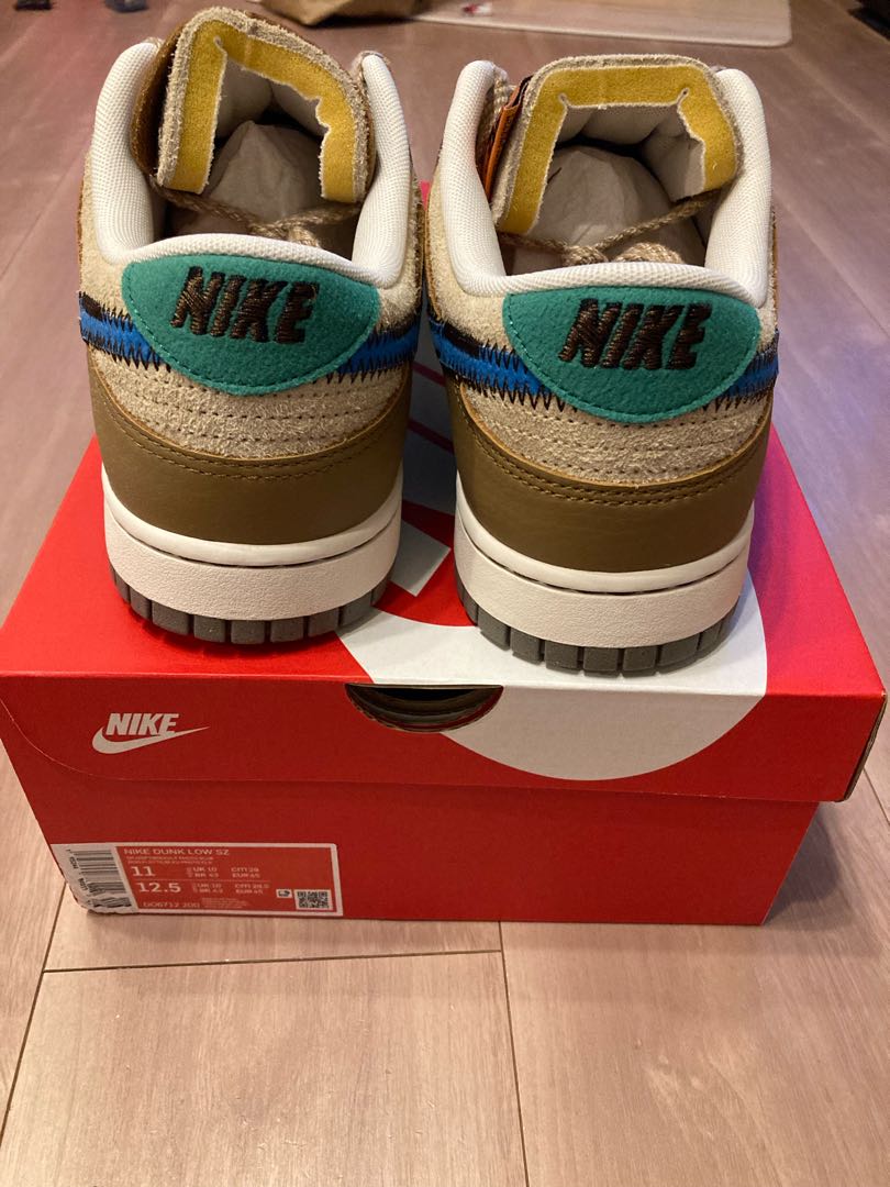 size? x Nike Dunk Low "Dark Driftwood/Photo BlueRattan" 29cm