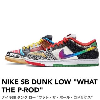 NIKE SB DUNK LOW "WHAT THE P-ROD" 27cm 27cm