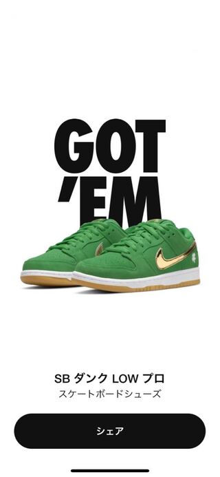 SB ダンク　29㎝ 29cm
